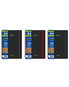 Cuaderno Rideo Ecoblack A4 Cuadriculado x 120 Hs.