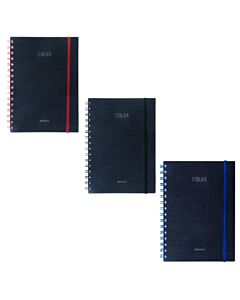 Cuaderno Rideo Ecoblack A5 Cuadriculado x 120 Hs.