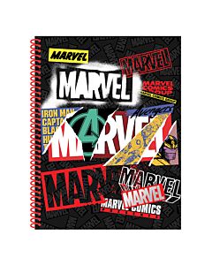 Cuaderno Mooving Marvel A4 T/D Rayado x 80 Hs.