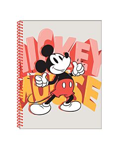 Cuaderno Mooving Mickey A4 T/D Rayado x 80 Hs.