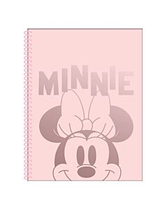 Cuaderno Mooving Minnie Mouse A4 T/F Rayado x 80 Hs.