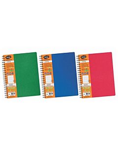 Cuaderno Rideo Entelado Clasico A4 Rayado x 90 Hs.