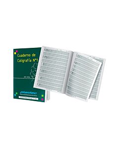 Cuaderno de Caligrafia Plantec N°1