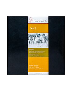 Cuaderno Hahnemühle D&S Black 25 x 25 Cm. 140 Gr. x 80 Hs.