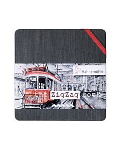 Cuaderno Hahnemühle The Zigzag Book 14 x 14 Cm. 300 Gr. x 18