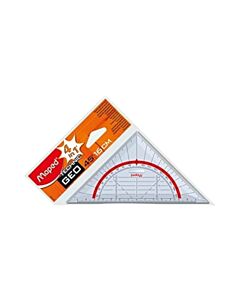 Escuadra Transportador Maped Technic Geo 45° 16 Cm.