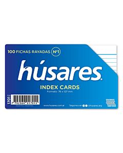 Fichas Husares (1701) Rayada N°1 x 100 Un.