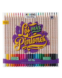 Lapiz Mooving x 24 Un.