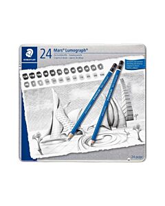 Lapiz Staedtler Mars Lumograph 100 x 24 Un.