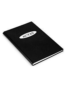 Libro Actas Cortez Corona 22 x 32 Cm. x 150 Hs.