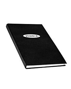 Libro Indice Cortez Corona 22 x 32 Cm. x 100 Hs.