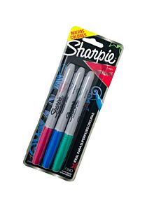 Marcador Sharpie Metallic Fino x 3 Un.