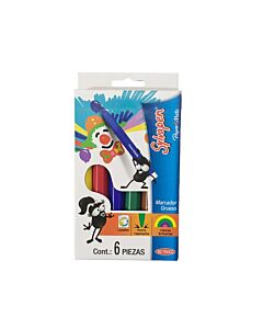 Marcador Sylvapen Jumbo x 6 Un.