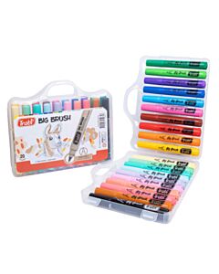 Marcador Trabi Big Brush Pincel x 20 Un.