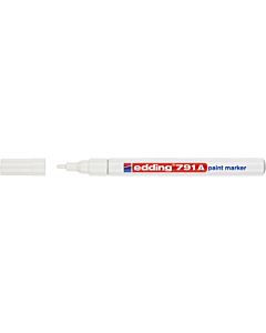 Marcador Edding E-791A Blanco 1,4 Mm.