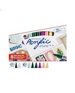 Marcador Edding x 8 Un.