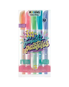 Microfibra Mooving Pastel x 5 Un.