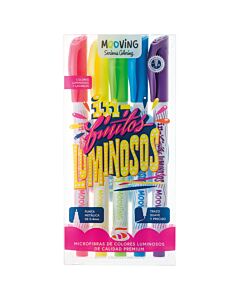 Microfibra Mooving Fluo x 5 Un.