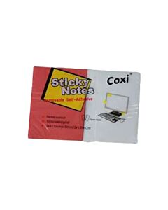 Notas Coxi 37,5 x 50 Mm. x 100 Hs.