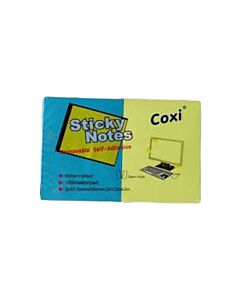 Notas Coxi 37,5 x 50 Mm. x 100 Hs.