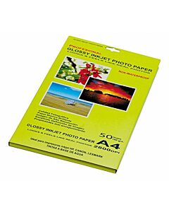 Papel Fotografico Ibico A4 190 Gr. x 5 Un.