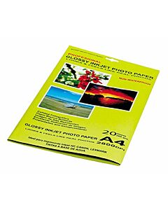 Papel Fotografico Ibico A4 260 Gr. x 20 Un.