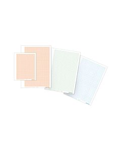 Calco Tramado Plantec A4 Trama Isometrica x 10 Un.