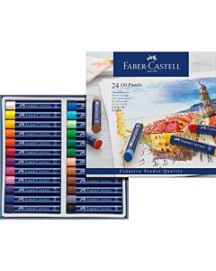 Pastel al Oleo Faber Castell Goldfaber x 24 Un.