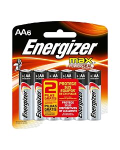 Pilas Energizer AA x 6 Un.