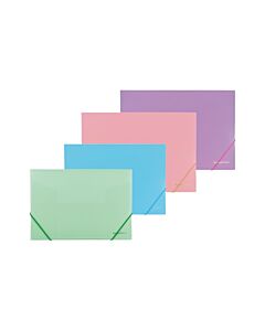 Carpeta Elastico Lama Oficio Pastel