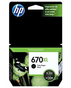 Cartucho Hewlett Packard 670XL