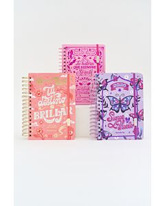 Agenda Fw Universo N°8 Semanal Espiralada