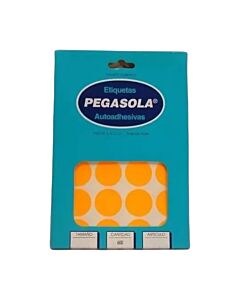 Etiquetas Pegasola Circulares de Colores