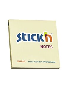 Notas Hopax 76 x 76 Mm. x 100 Hs.