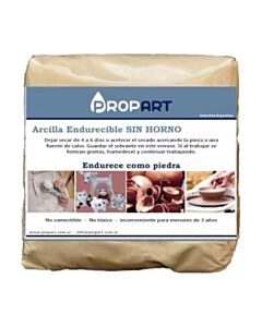 Arcilla Endurecible Propart en Pan x 2 Kg.