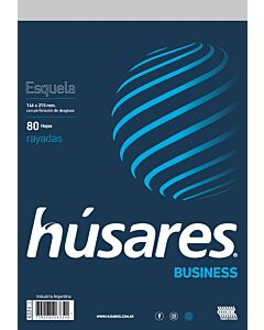 Block Husares Business Esquela x 80 Hs.