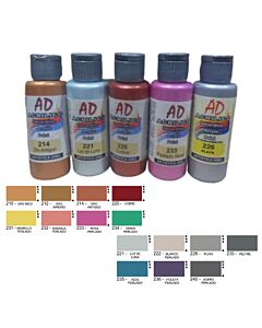 Acrilico AD Metal x 60 Ml.
