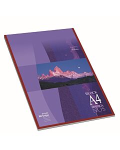 Block America Nos A4 x 80 Hs.