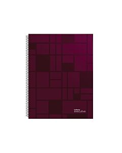 Cuaderno Executive A4 Tapa Dura Plastica Color x 84 Hs.