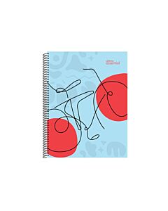 Cuaderno Essential A4 Tapa Dura Plastica x 80 Hs.