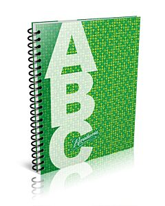 Cuaderno Rivadavia ABC 21x27Cm. Tapa Dura Plastica Color x 60 Hs.