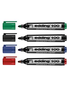 Marcador Edding Permanente E-130 Biselado