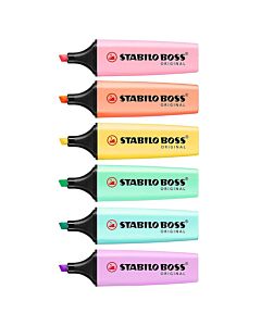 Resaltador Stabilo Boss Pastel