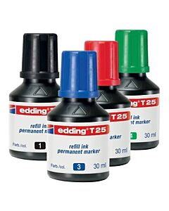 Tinta para Marcador Indeleble Edding x 20 Ml.