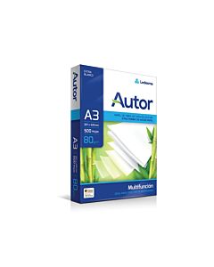 Resma Autor A3 80 Gr. x 500 Hs.