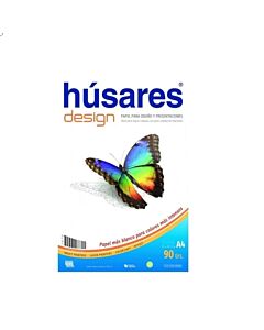 Resma Husares Design A4 90 Gr. x 400 Hs.