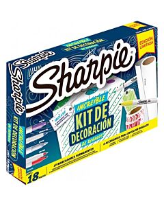 Set Sharpie Decoracion x 18 Un.