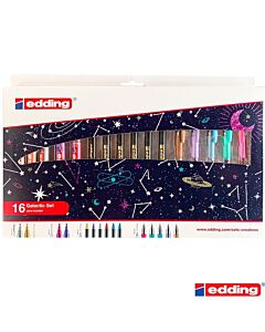 Set Edding Galactic x 16 Un.