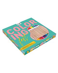 Set Mooving Coloring Fest x 50 Un.