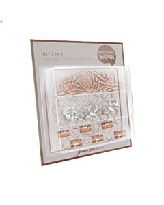 Set Escritorio Mooving Golden Rose